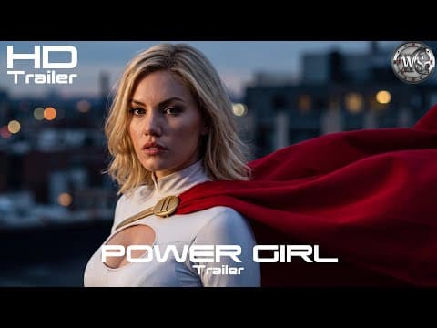 POWER GIRL | TRAILER 4K | & FUTURE PLANS FOR MY CHANNEL