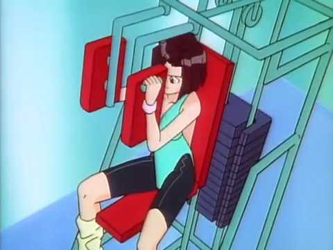 natsumi trains hard
